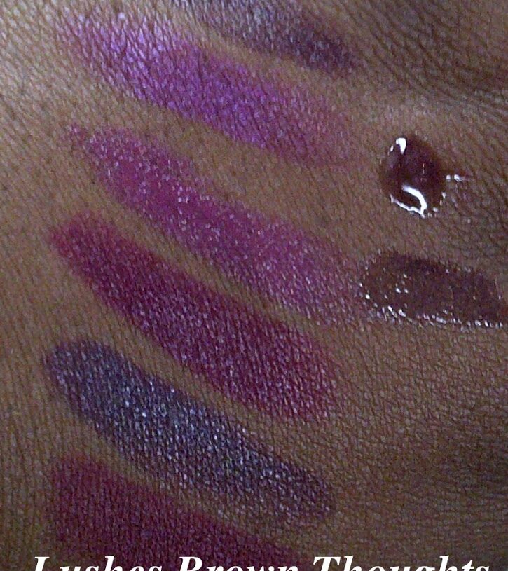 My Purple Lipstick Collection