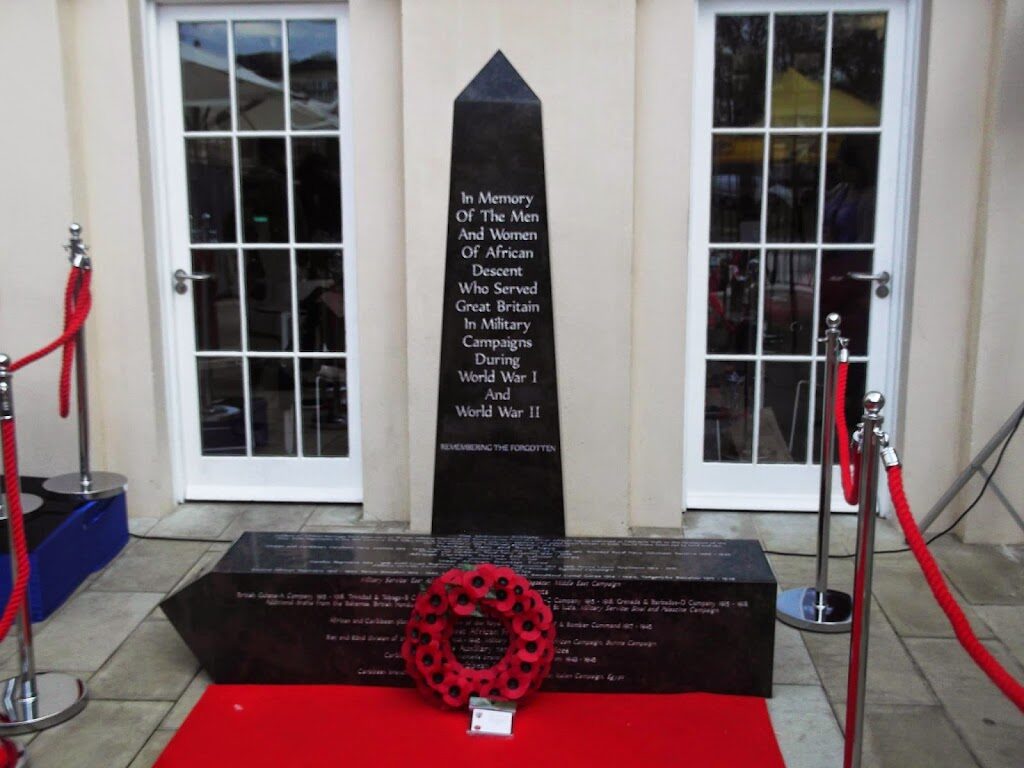 African and Caribbean War Memorial Unveiled